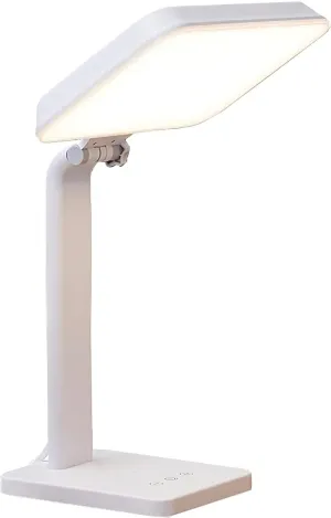 Theralite Aura Bright Light Therapy Lamp, 10000 Lux Light Therapy Lamp, Sun Lamp for Light Box Therapy, Therapy Light to Fight Low Energy and Sunlight Deprivation, White