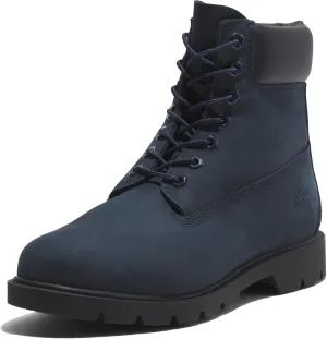 Timberland Mens 6" classic Lugged Sole Leather Combat & Lace-Up Boots
