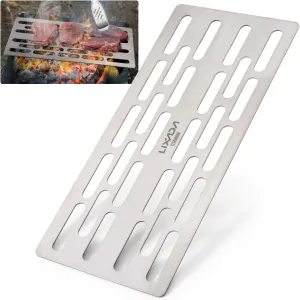 Titanium Barbecue Grill Lightweight Portable BBQ Grill Plate for Outdoor Camping Hiking Backpacking Picnic Backyard