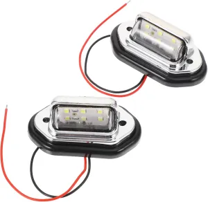 Totority 2sets Marine Led Boat Light Stern Navigation Lamp Led Marine Trailer Lights Ocean High Visibility for Safety 2pcs*2