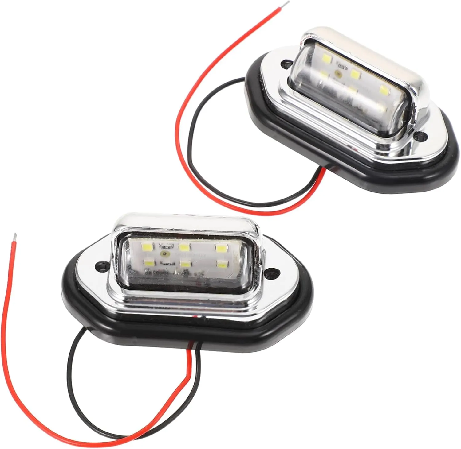 Totority 2sets Marine Led Boat Light Stern Navigation Lamp Led Marine Trailer Lights Ocean High Visibility for Safety 2pcs*2