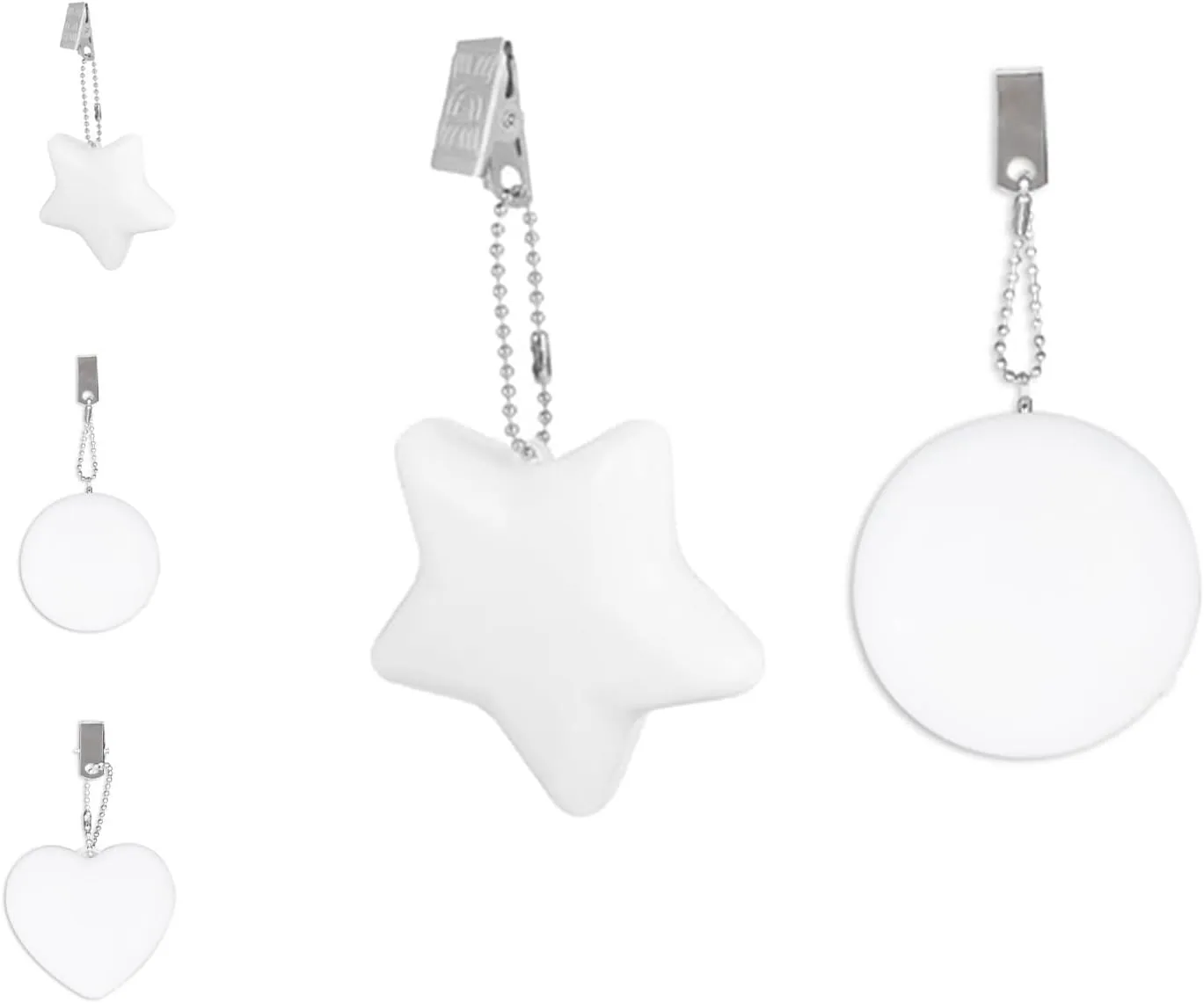 Touch Activated Purse Light, Purse Light Handbag Light, Heart Purse Light, Purse Light with Automatic Sensor, Small Portable Glow Purse Light, Mini Touch Purse LED Lamp (d*2pc)