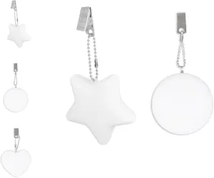 Touch Activated Purse Light, Purse Light Handbag Light, Heart Purse Light, Purse Light with Automatic Sensor, Small Portable Glow Purse Light, Mini Touch Purse LED Lamp (d*2pc)
