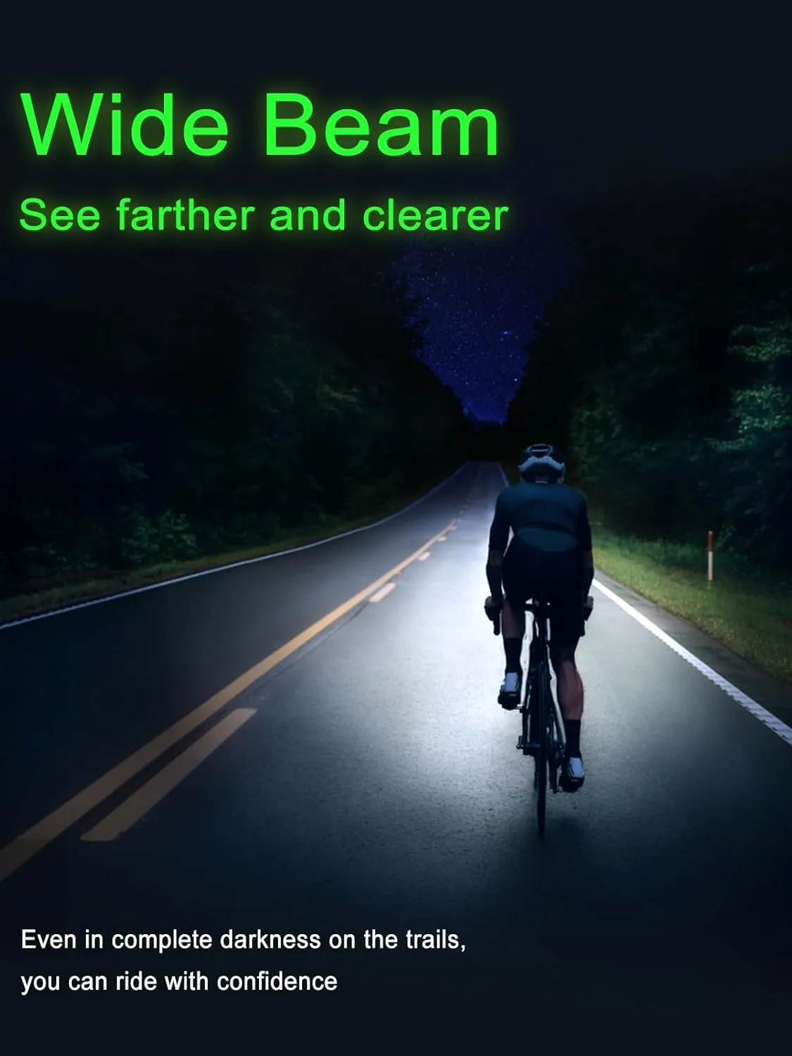 TOWILD Bike Lights for Night Riding,Compatible with Garmin/GoPro Mount,600 Lumen Bike Headlight,2000mAh Rechargeable Battery,Waterproof Bike Front Light for Commuter Cyclists-Fits All Bikes
