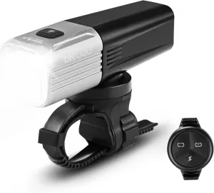 TOWILD BR1000 Bike Lights for Night Riding,1000 Lumen Lightweight Bike Front Light,Long Battery Life,Compatible with Garmin/GoPro Mount,3500mAh Rechargeable&Replaceable Battery,for Commuter Cyclists
