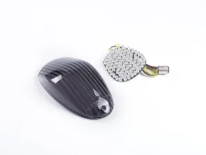 TP Motorcycle LED Brake Tail Light Smoke Lens Fit For Kawasaki 2006-2016 Vulcan 900 Classic/custom,2002-2003 Vulcan 1500 Mean Streak,2004-2008 Vulan 1600 Mean Streak