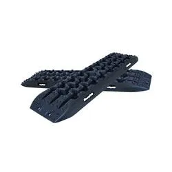 Traction Mat TrailFX TBBK01 Terravore, 42-1/2" Length x 12-1/2" Width x 2-1/2" Height, Supports 20,000 Pounds, Injection Molded Nylon, Black