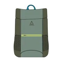 Trail Light Recycled Packable Backpack - Khaki Green