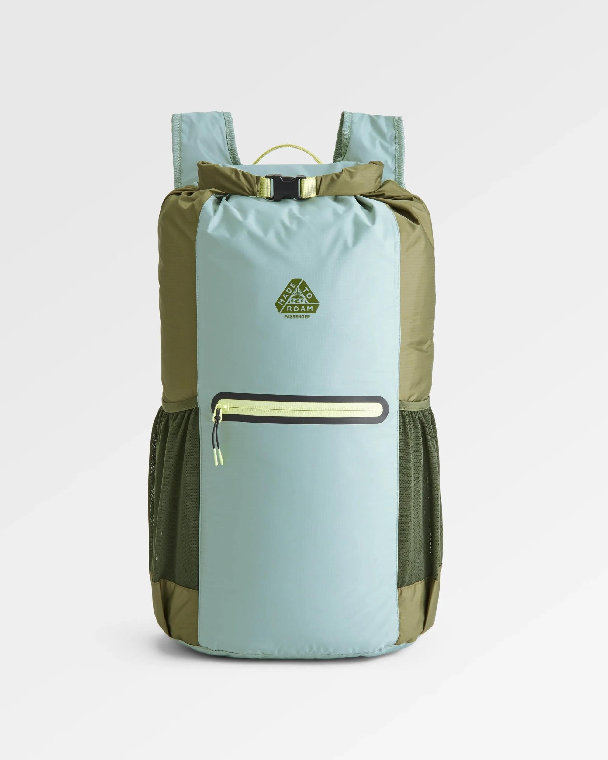 Trail Light Recycled Packable Backpack - Khaki Green