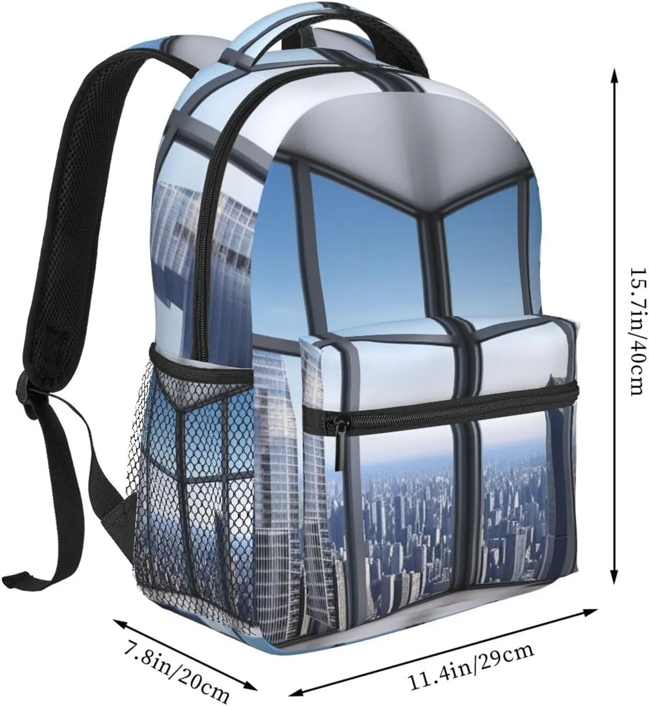 Travel Backpack for Women Men Casual Carry On Back Pack Sunflowers 15.6inch Laptop Backpack