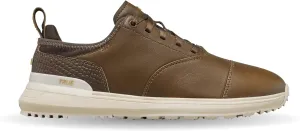 TRUE Linkswear Lux Tour, Men's Golf Shoes, Top Grain Napa Leather, Waterproof