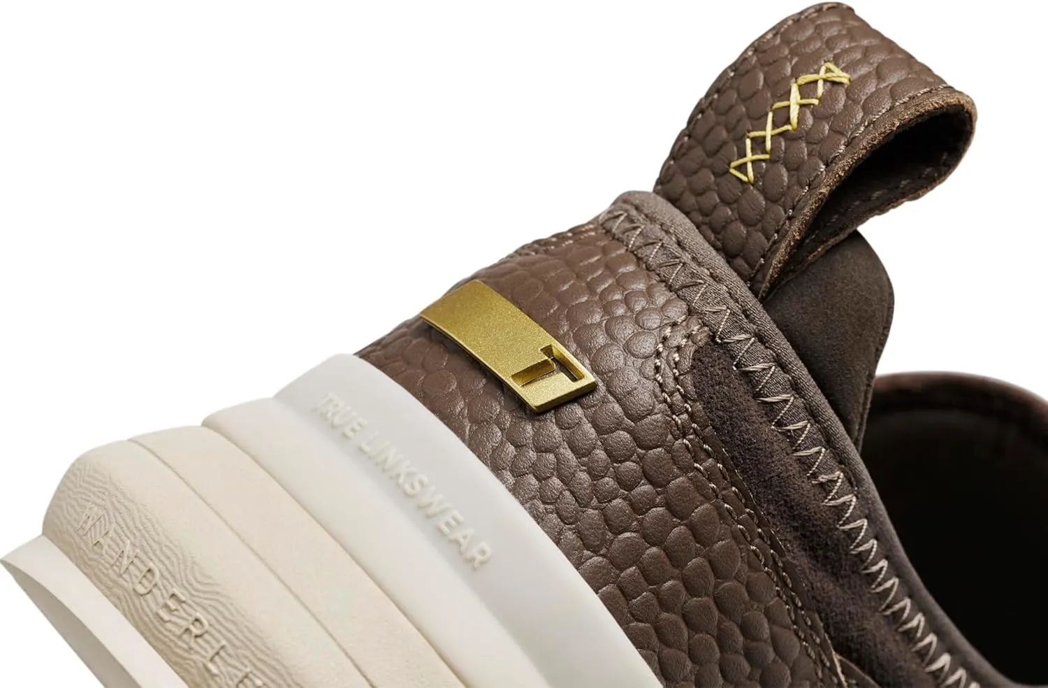 TRUE Linkswear Lux Tour, Men's Golf Shoes, Top Grain Napa Leather, Waterproof