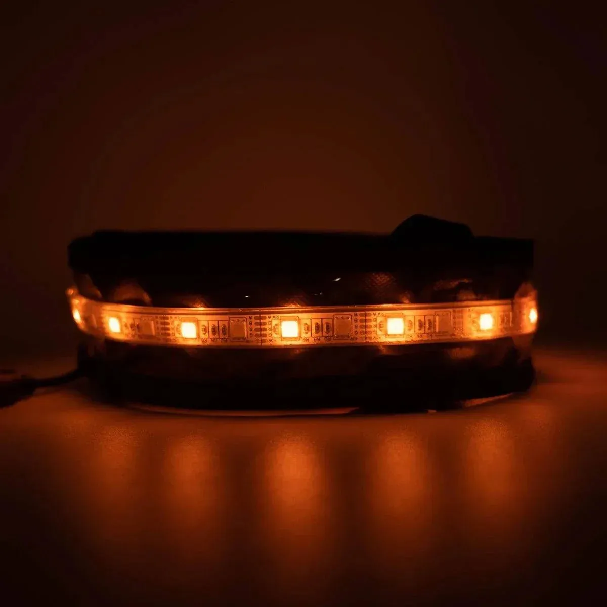 TUFF STUFF® OVERLAND LED LIGHT STRIP USB FOR ROOF TOP TENT, AMBER/WHITE