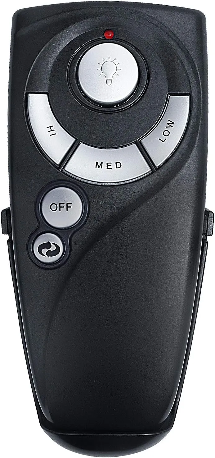UC7083T Ceiling Fan Remote Control Replacement of Hampton Bay with Reverse Button 3 Speed Control, Wall Mount Only Remote