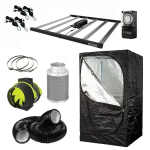 Ultrabright 720w LED 1.2m x 1.2m Grow Tent Kit