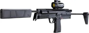 Umarex HK Heckler & Koch MP7 .177 Caliber Pellet Gun Air Rifle, Black