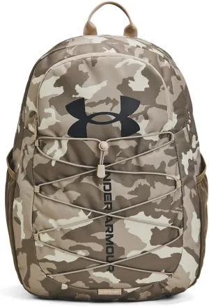 Under Armour Unisex-Adult Hustle Sport Backpack, (200) Taupe Dusk/Timberwolf Taupe/Metallic Gun Metal, One Size Fits All