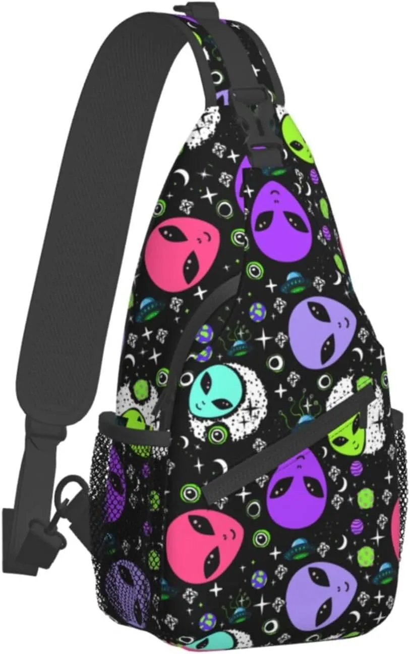 Unisex Chest Bags Crossbody Sling Backpack Travel Hiking Daypack Crossbody Bag For Men