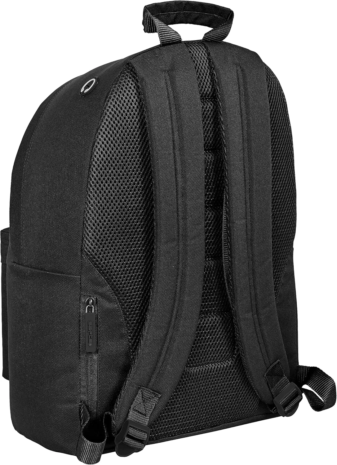Unisex Kids M819 Youth Laptop Backpack 14.1", Ideal for Young People of Different Ages, Comfortable and Versatile, Quality and Resistance, 31x16x41 (pack of 1), Black/White, Estándar, Casual