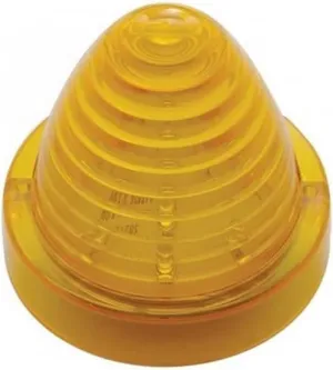 United Pacific 38278B Truck Cab Light, 13 LED Beehive Truck-Lite Style, Amber LED/Amber Lens