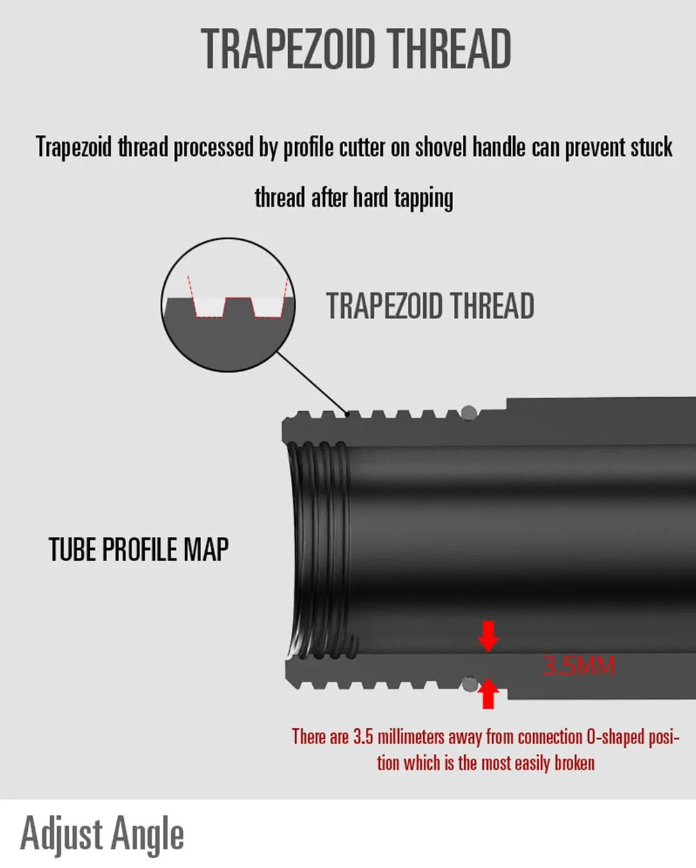 Verified Multifunctional Camping Supportive policies Tactical Shovel