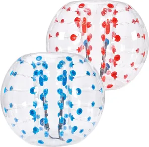 VEVOR Inflatable Bumper Ballѕ 2 Packs; 2FT/3FT/4FT/5FT Body Size Adult Human Bubble Ballѕ, Bumper Bubble Soccer Ballѕ for Teens/Adults