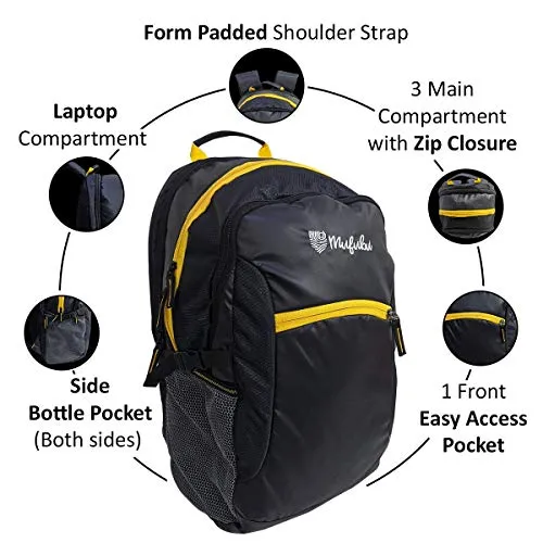 Victoria Scott 40 Ltr Black Backpack