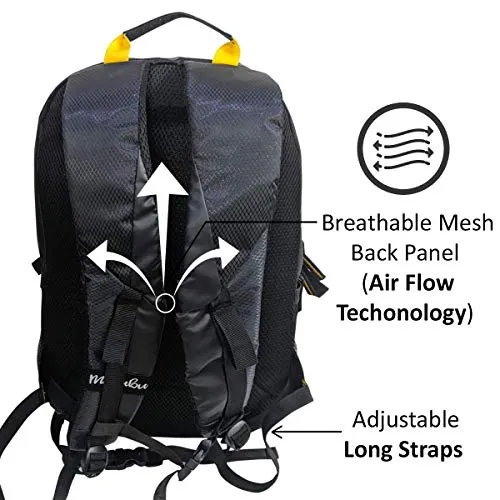 Victoria Scott 40 Ltr Black Backpack