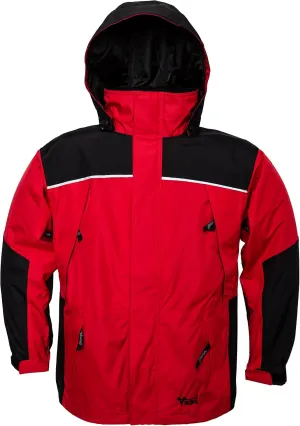 Viking Tempest Classic Waterproof and Windproof All Weather Shell Jacket with Reflective Piping