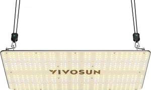 VIVOSUN VS2000 LED Grow Light with Full Spectrum Diodes & Brand Driver Dimmable Lights Sunlike for Seedling Veg & Bloom Plant Grow Lamps for 4x2/3x3 Grow Tent