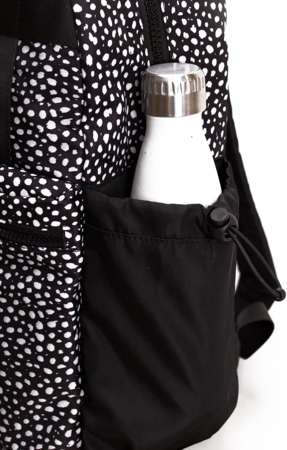 VOORAY 19L Katie Backpack, Large - Travel, Gym & Sports Backpack Wild Desert, Polka Dot