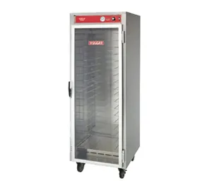Vulcan VHFA18 18" x 26" x 1" Food Warmer - 2 Shelf, Stainless Steel, Easy Assembly, Mobile Cart