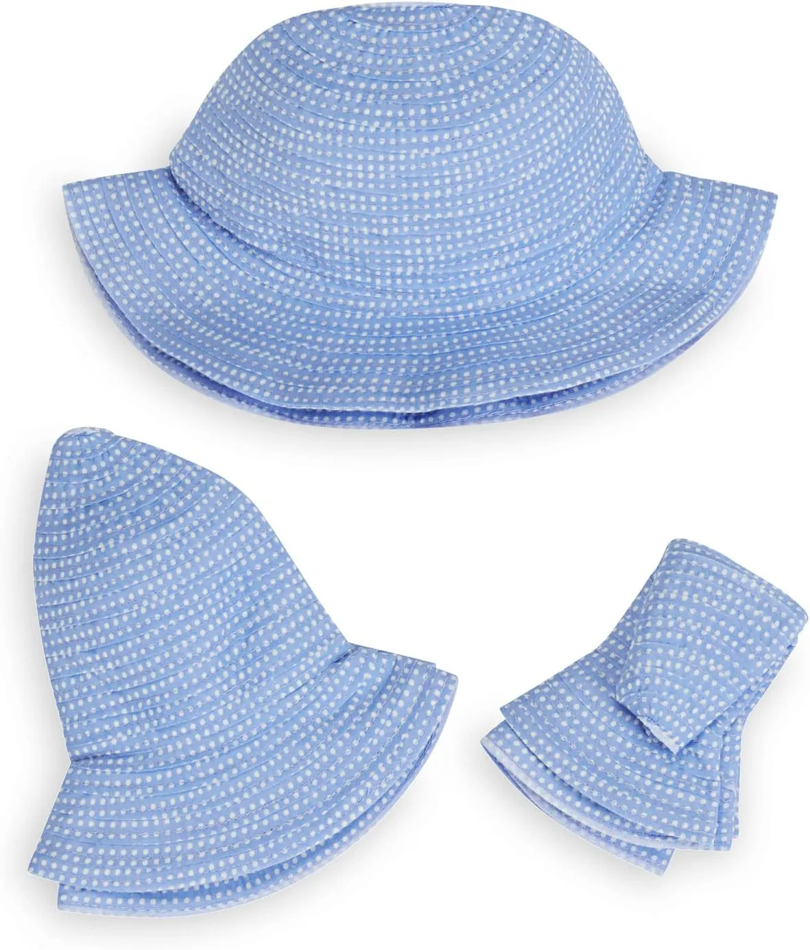 Wallaroo Hat Company – Kid's Scrunchie Sun Hat – UPF 50 , Packable, Adjustable Size for 2-5 Years, X-Small – for Outdoor Play