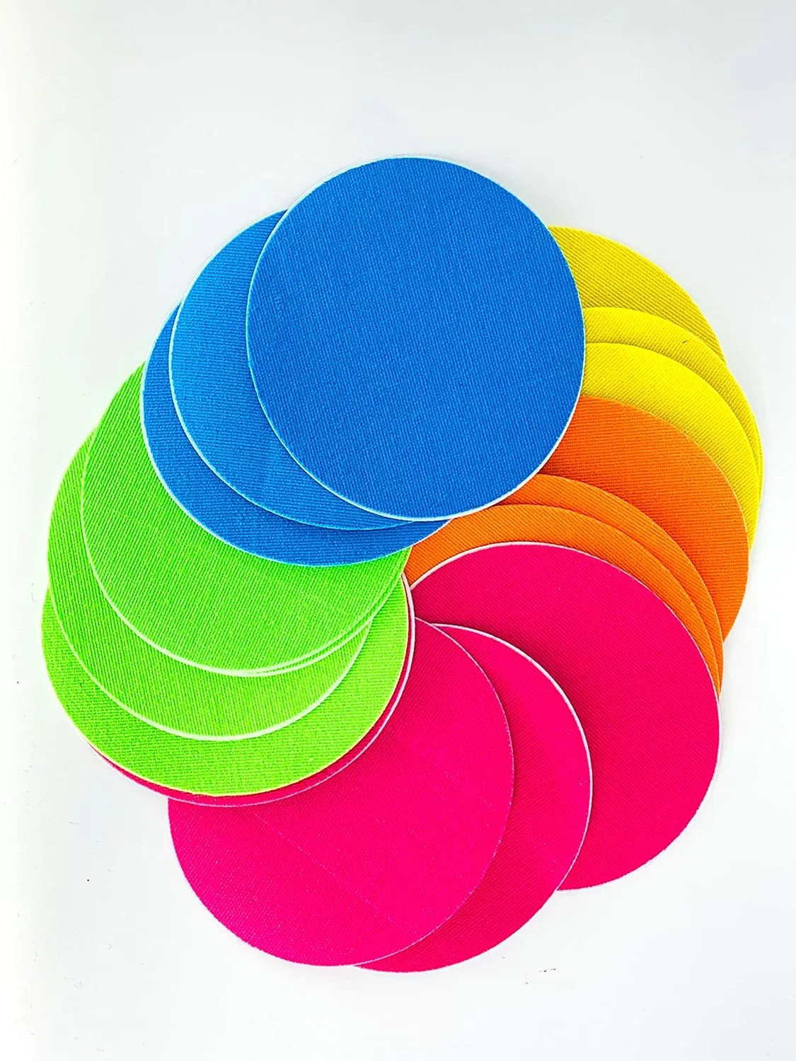 Waterproof Adhesive Patches for Sensor, Compatible with Freestyle Libre, Medtronic, t:Slim and More, 20 Count - (Rainbow Pack)
