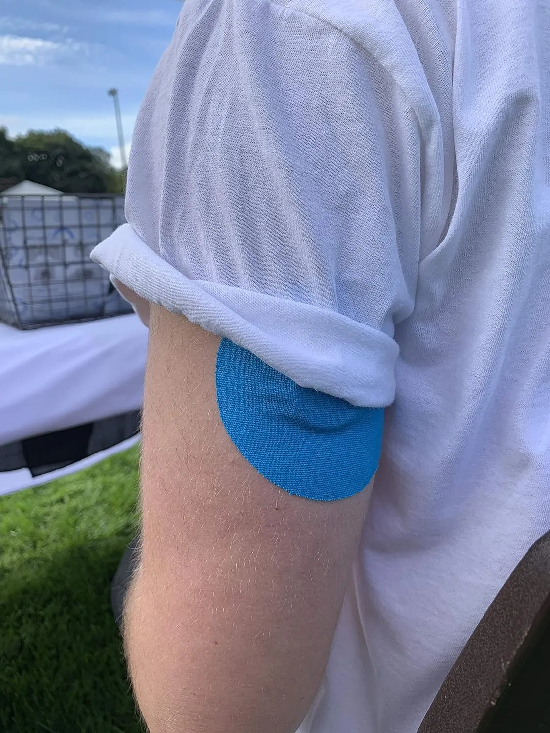 Waterproof Adhesive Patches for Sensor, Compatible with Freestyle Libre, Medtronic, t:Slim and More, 20 Count - (Rainbow Pack)