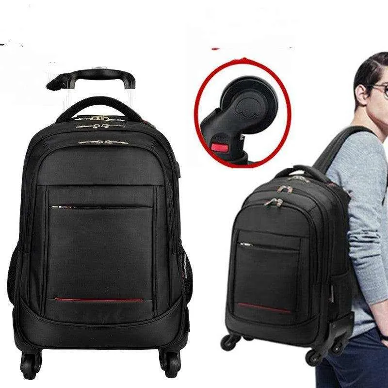 Waterproof Anti-Theft Backpack w/ USB – 20–35L