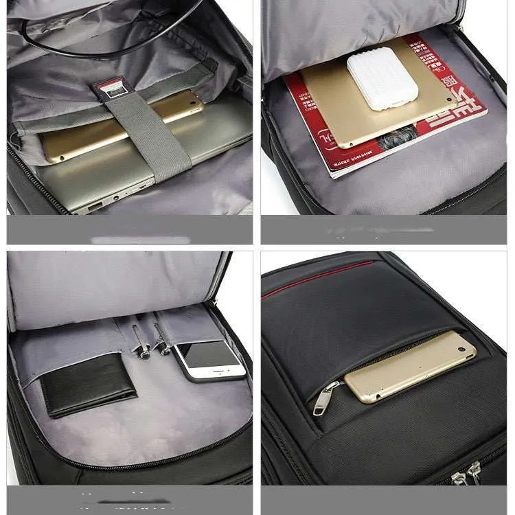 Waterproof Anti-Theft Backpack w/ USB – 20–35L