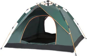 Waterproof Camping Tent, Easy Setup Instant Pop Up Tent Weatherproof, Foldable Automatic Tents Portable, Outdoor Portable Dome Tents, for Backpacking, Hiking, or Beach