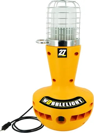 Wobble Light 111102 111104PS Temp Job Site Work Light - 36” Metal Halide Portable Work Light for Construction Site - 40,000 Lumens, One Size, Yellow