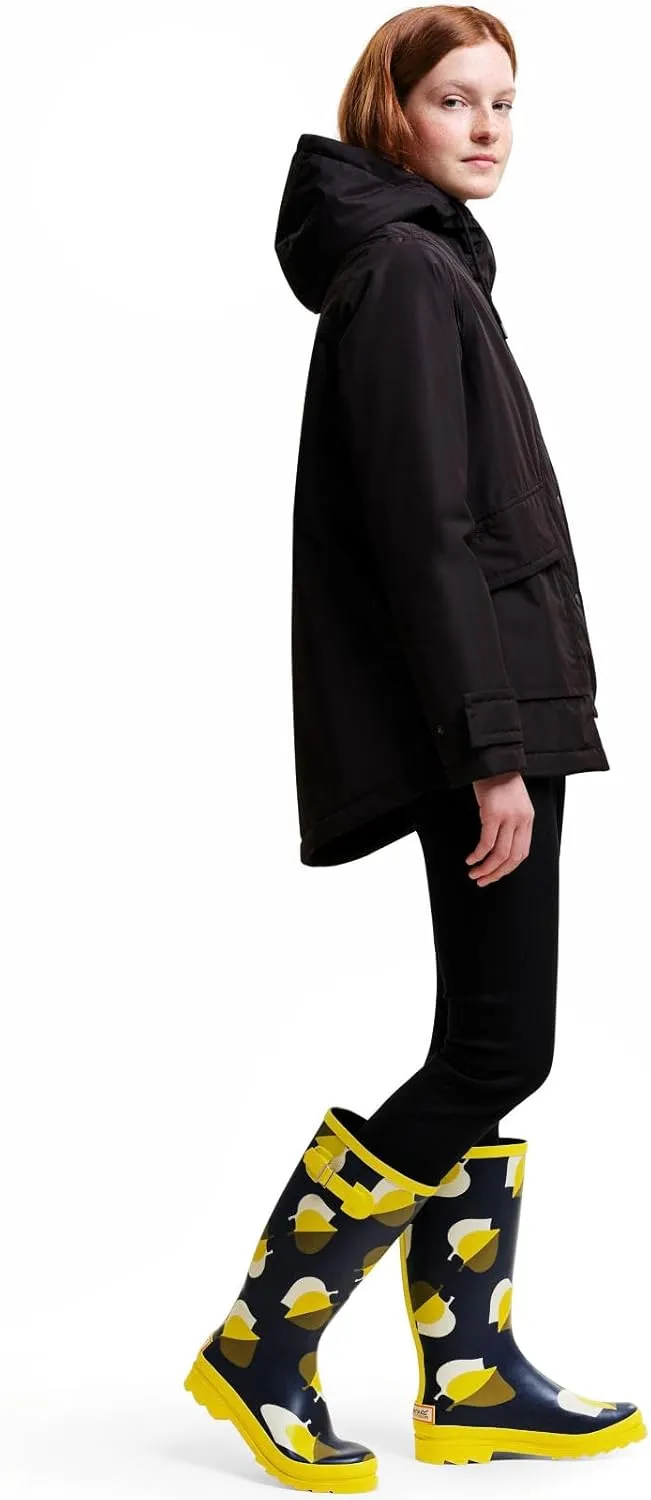 Womens Orla Kiely Waterproof Retro Floral Rain Mac Coat Jacket