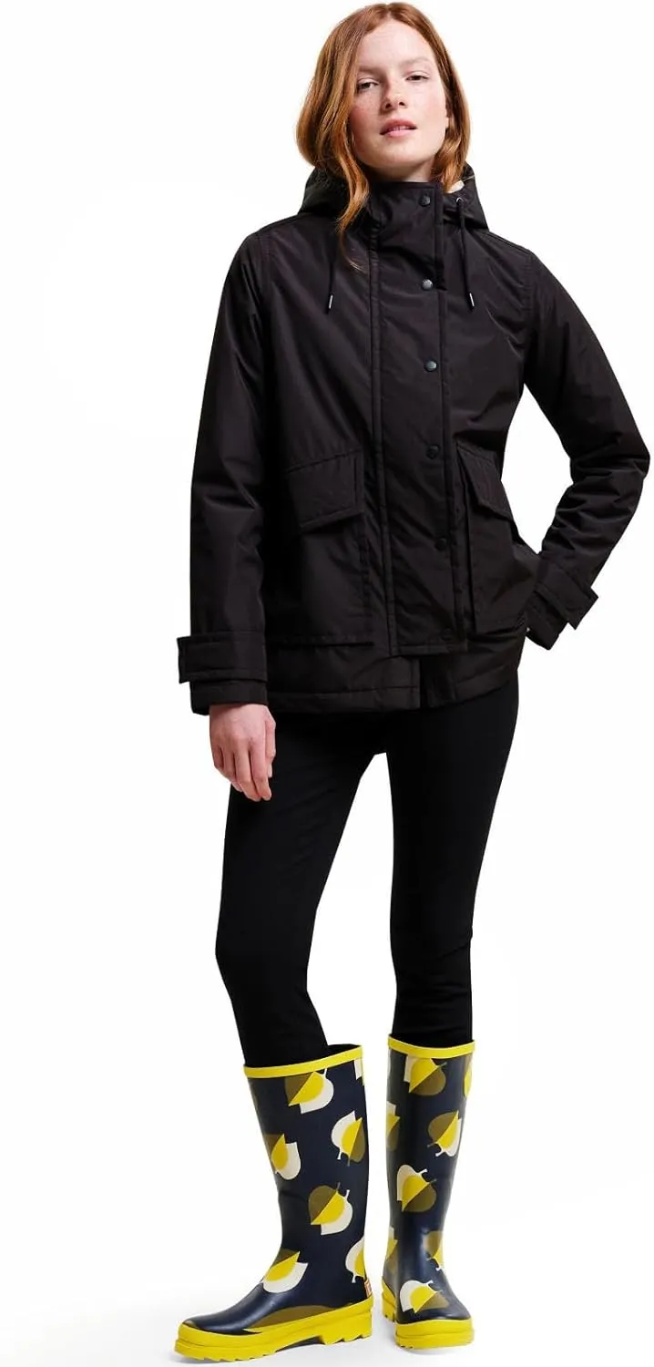 Womens Orla Kiely Waterproof Retro Floral Rain Mac Coat Jacket