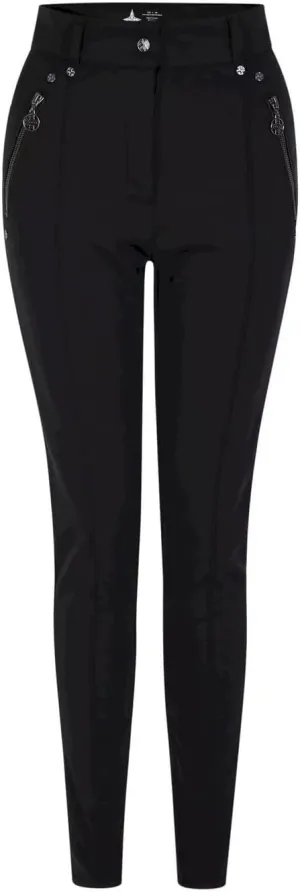Womens/Ladies Julian Macdonald Regimented Ski Trousers (16 US) (Black)