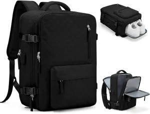 WONHOX Large Travel Backpack Carry on Flight Approved Laptop Work Business Backpack for Women Men Mochila de Viaje