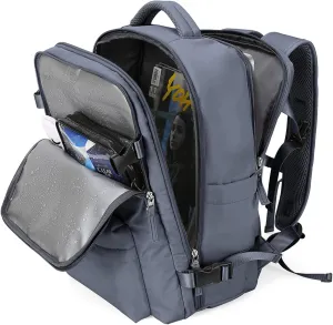 WONHOX Large Travel Backpack Carry on Flight Approved Laptop Work Business Backpack for Women Men Mochila de Viaje