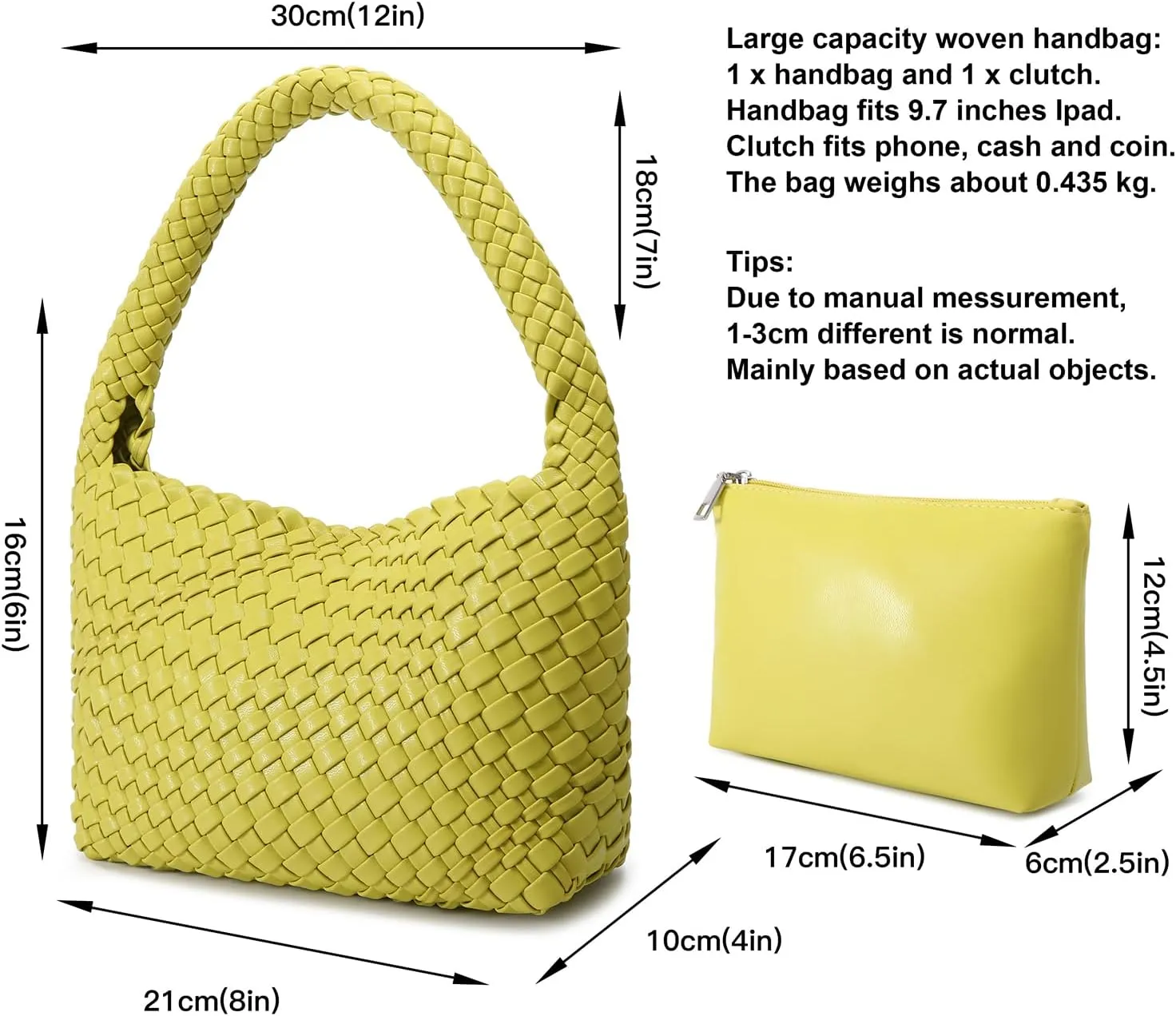 Woven Bag for Women, Small Vegan Leather Summer Beach Purse, and Travel Handbags Ladies' Retro Chic Shoulder Bags