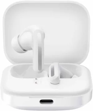 Xiaomi Redmi Buds 5 Wireless Earphone - 46dB Active Noise Canceling, 40 Hour Battery Life, Bluetooth 5.3, White