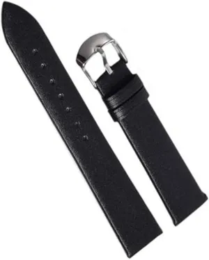 XLCZMYL Plain Weave Leather Watch strap 12 14 16 18 20 22 mm leather Watch band with Gold Pin buckle,1,20mm