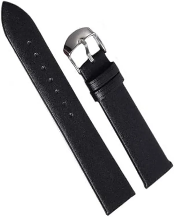 XLCZMYL Plain Weave Leather Watch strap 12 14 16 18 20 22 mm leather Watch band with Gold Pin buckle,1,20mm
