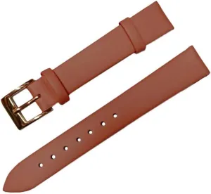 XLCZMYL Plain Weave Leather Watch strap 12 14 16 18 20 22 mm leather Watch band with Gold Pin buckle,15,18mm