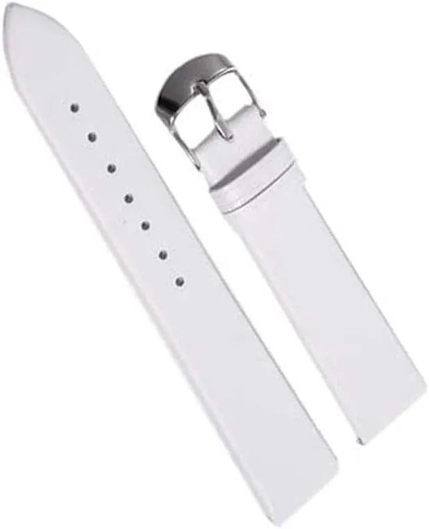 XLCZMYL Plain Weave Leather Watch strap 12 14 16 18 20 22 mm leather Watch band with Gold Pin buckle,2,14mm